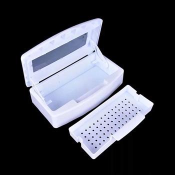 Adanil 100 W Tırnak Araçları Mini Sterilizatör Asansörlü Sıvı Sterilizasyon Kutusu ve Konsantre Alet Dezenfektanı
