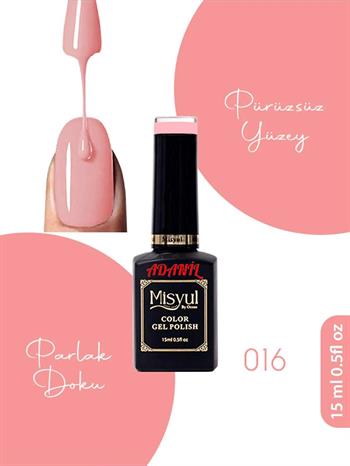Adanil 15 ml Misyul Profesyonel Kalıcı Oje Mis-016