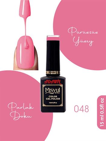 Adanil 15 ml Misyul Profesyonel Kalıcı Oje Mis-048
