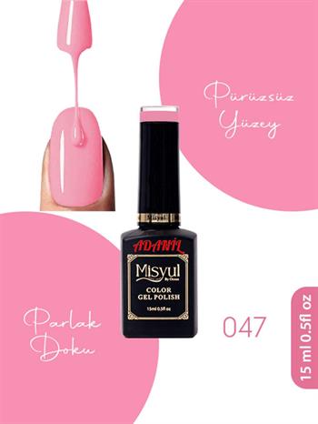 Adanil 15 ml Misyul Profesyonel Kalıcı Oje Mis-047