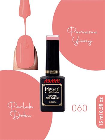 Adanil 15 ml Misyul Profesyonel Kalıcı Oje Mis-060