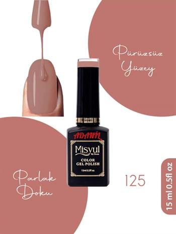 Adanil 15 ml Misyul Profesyonel Kalıcı Oje Mis-125