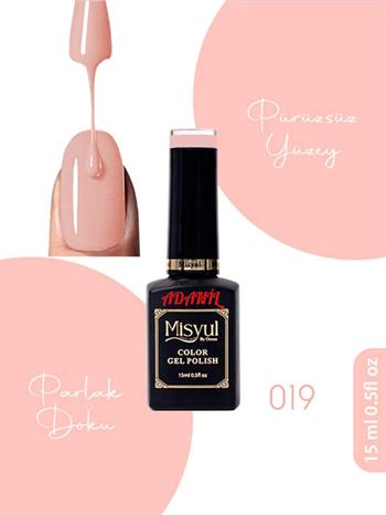 Adanil 15 ml Misyul Profesyonel Kalıcı Oje Mis-019