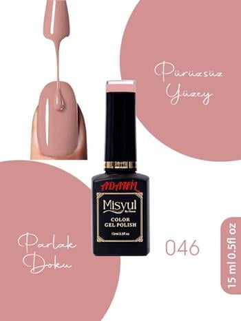 Adanil 15 ml Misyul Profesyonel Kalıcı Oje Mis-046