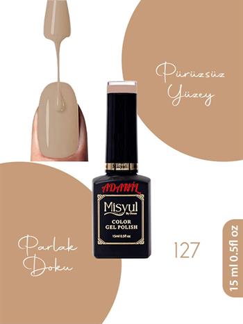 Adanil 15 ml Misyul Profesyonel Açık Karamel Kalıcı Oje Mis-127