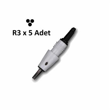 Adanil Artmex R3 Kalıcı Makyaj İğnesi 3 Pin 5 Adet