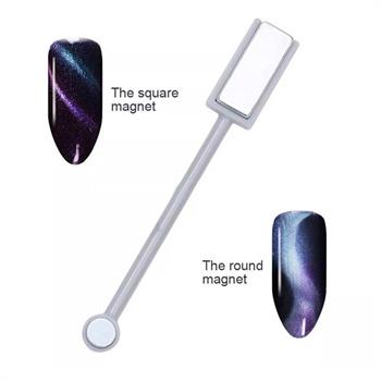 Adanil Çift Taraflı Kedi Gözü Oje Magneti Oje Mıknatıs