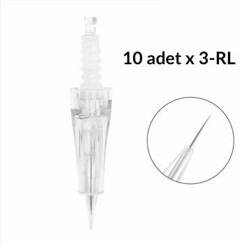 ADANİL DR PEN 3 PİN KALICI MAKYAJ İĞNESİ 3-RL 10 ADET