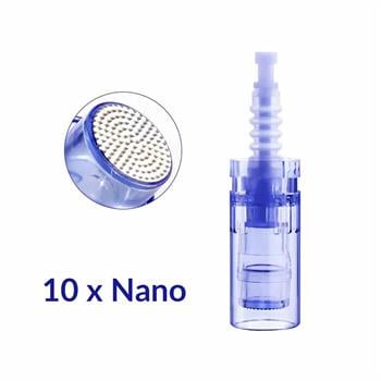 ADANİL DR. PEN NANO ROUND DERMAPEN İĞNESİ ORİJİNAL DERMAPEN İĞNE KARTUŞU SOKETLİ 10 ADET
