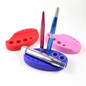 Adanil Mavi Kalıcı Makyaj Silikon Boya Kupası Standı