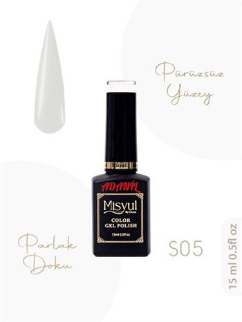 Adanil Misyul Simli Kalıcı Oje S05