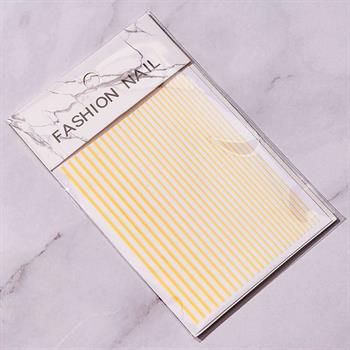 Adanil Nail Art Kendinden Yapışkanlı Şerit Sticker Turuncu
