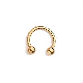 Adanil Tırnak Piercingi Nail Art Süsleme Piercing Altın 1 Adet