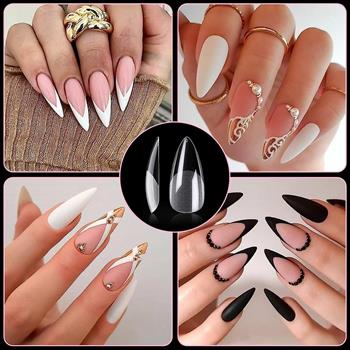 Adanil Yeni Nesil Short Stiletto Jel Tips Kolay Kullanım Hızlı İşlem 550 Adet