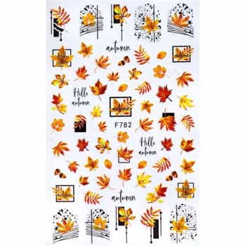 ADANİL SONBAHAR TEMALI STICKER F782