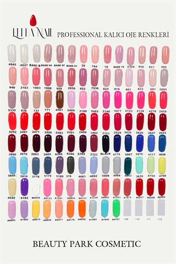ELLEA NAIL PROFESYONEL KALICI OJE SERİSİ 7936