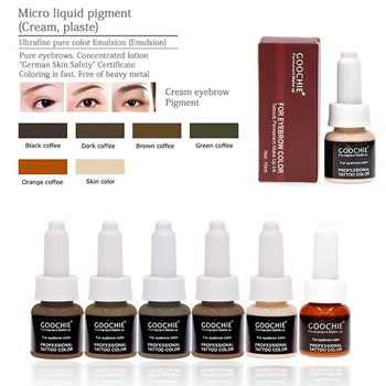 GOOCHIE KALICI MAKYAJ MİCROBLADİNG BOYA BROWN COFFEE