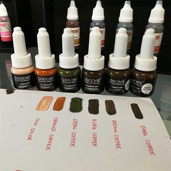 GOOCHIE KALICI MAKYAJ MİCROBLADİNG BOYA SKİN COLOR