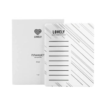 Lovely Kirpik Tableti No 1 Dokuz Sıralı Kirpik Düzenleyici