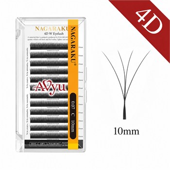 Nagaraku 4D W İpek Kirpik 0,07 mm C Kıvrım