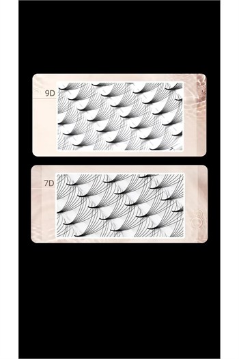 Nagaraku 5D Hazır Volüm İpek Kirpik 0,07 mm C Mix 9–15 mm