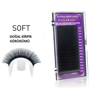 NAGARAKU İPEK KİRPİK C KIVRIM 0,15 KALINLIK - 11 MM UZUNLUK