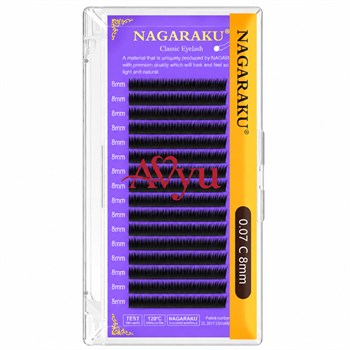 Nagaraku Klasik İpek Kirpik 0.07 C Kıvrım