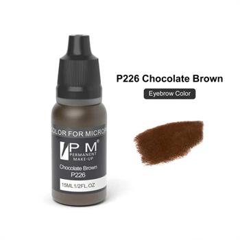Permanent Makeup Çikolata Kahverengi Kalıcı Makyaj Pigmenti PM 226 Chocolate Brown