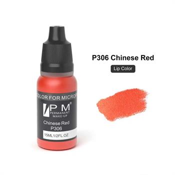 Permanent Makeup Çin Kırmızısı Kalıcı Makyaj Pigmenti PM 306 Chinese Red