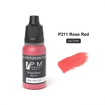 Permanent Makeup Gül Kırmızı Kalıcı Makyaj Pigmenti PM 211 Rose Red