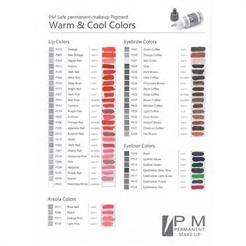 Permanent Makeup Japon Kırmızısı Kalıcı Makyaj Pigmenti PM 305 Japanese Red