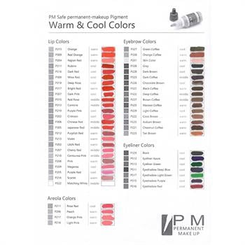 Permanent Makeup Koyu Pembe Kalıcı Makyaj Pigmenti PM 307 Dark Pink