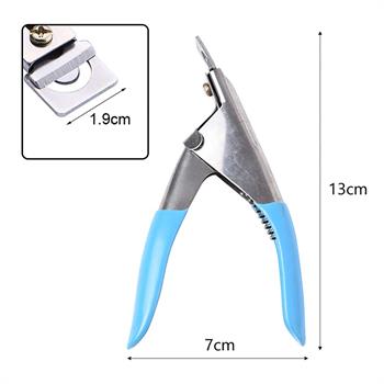 PROFESYONEL TİPS MAKASI MAVİ CLIPPER