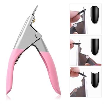 PROFESYONEL TİPS MAKASI PEMBE CLIPPER