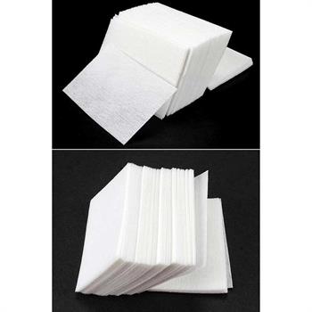 Protez Tırnak Kalıcı Oje Uygulamalarında kullanılan Tüysüz Peçete - 600lü Paket Beyaz