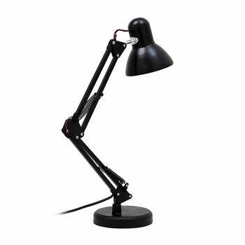 Protez Tırnak Masa Lambası Siyah Esnek Ayarlanabilir 360 Derece Dönebilen Güzellik Salonu Lambası