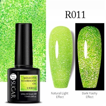 UR SUGAR REFLECTİVE FLUORESCENT GEL KARANLIKTA PARLAYAN SİMLİ KALICI OJE R011