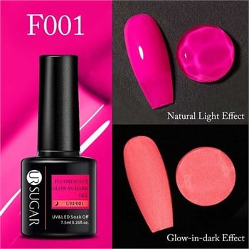 Ursugar F001 Glow in Dark Kalıcı Oje 7,5 ml