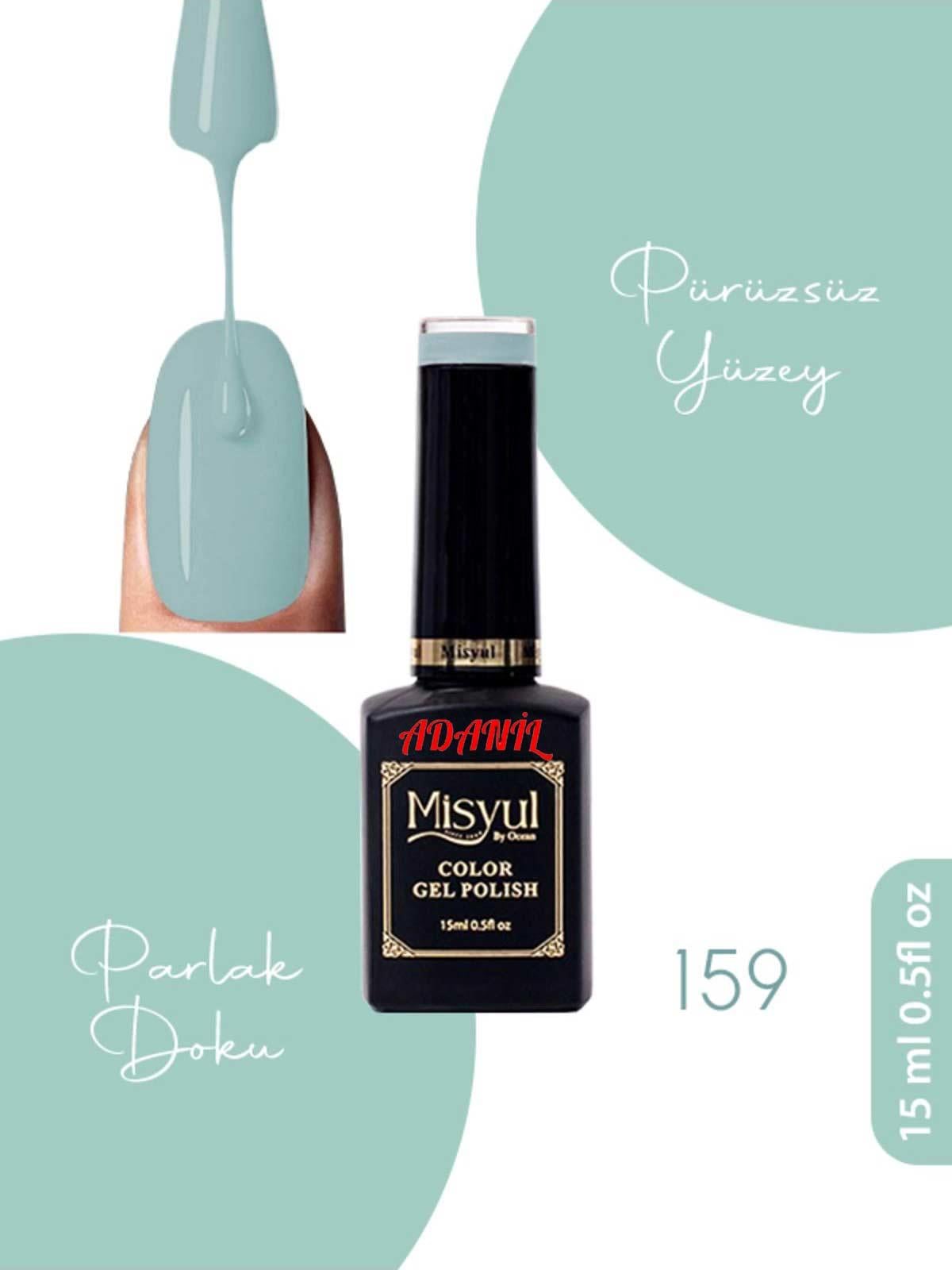 Adanil 15 ml Misyul Profesyonel Kalıcı Oje Mis-159 - ADANİL-MİSYUL-PRO-KALICI-OJE-MİS-159