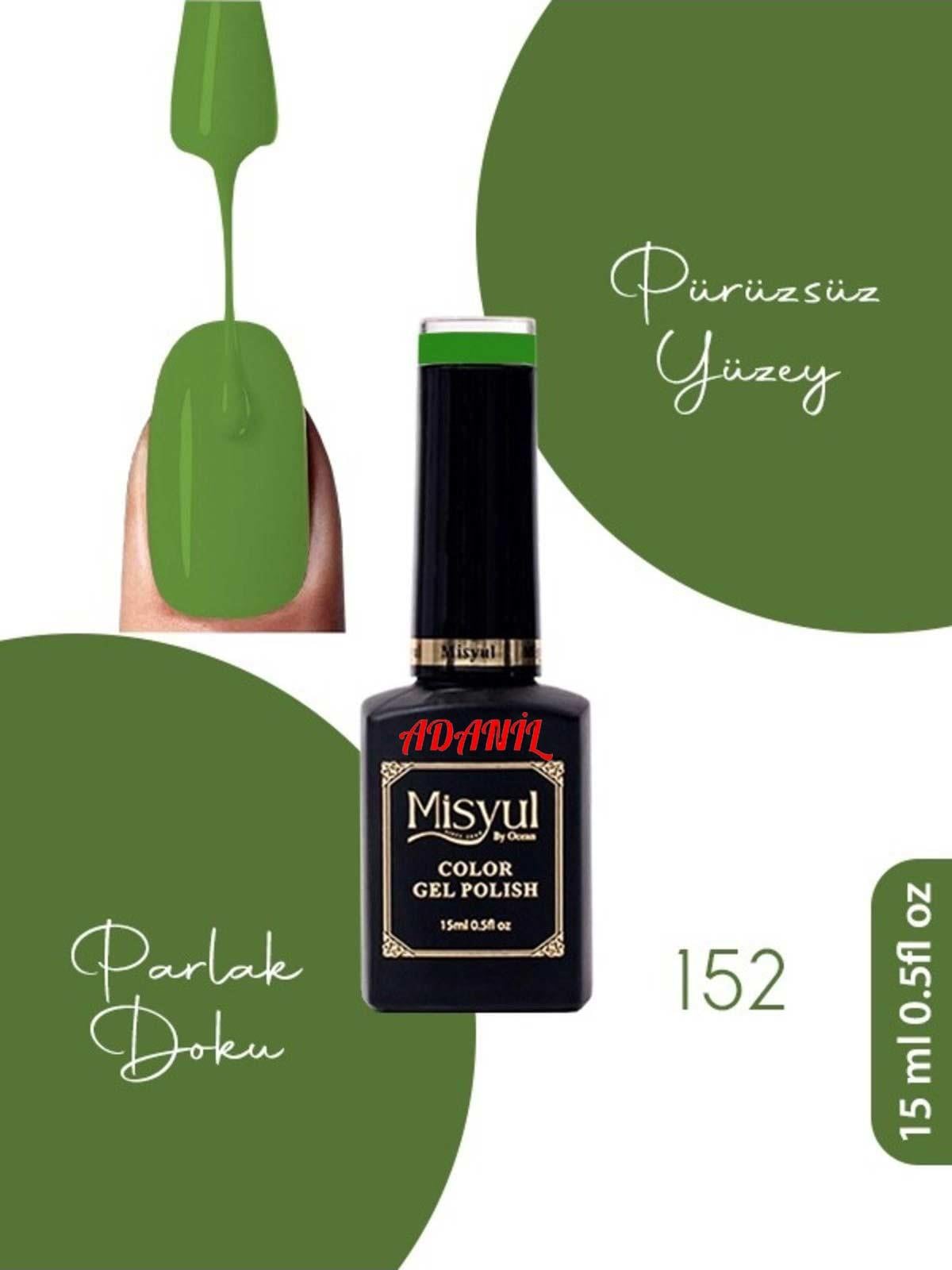 Adanil 15 ml Misyul Profesyonel Kalıcı Oje Mis-152 - ADANİL-MİSYUL-PRO-KALICI-OJE-MİS-152
