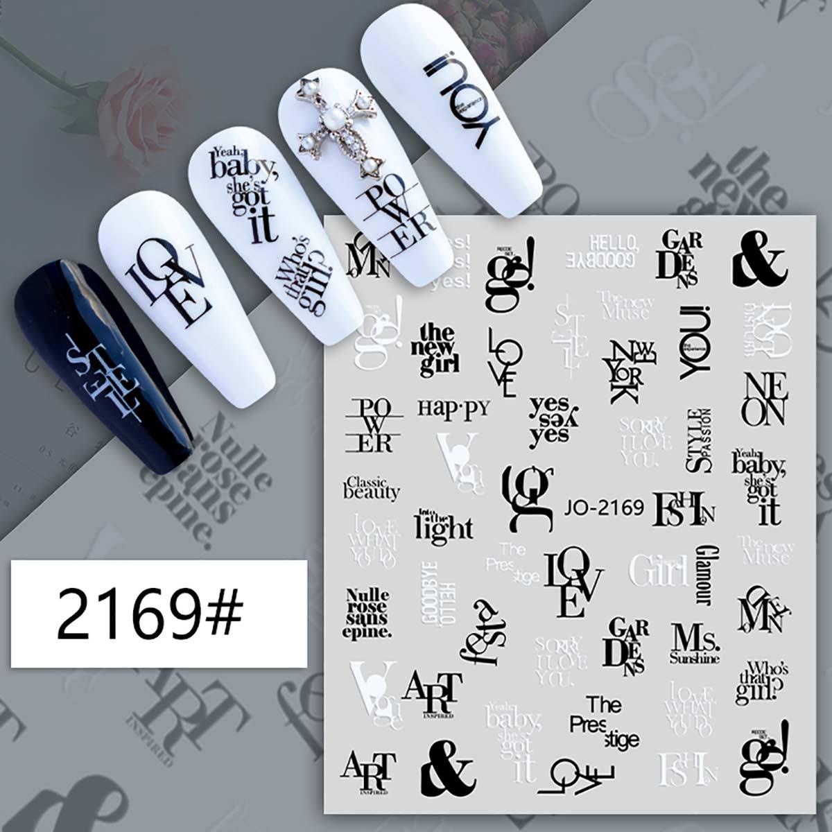 Adanil Girl Happy Love Yazılı Sticker J0-2169 - ADANİL-STICKER-J0-2169