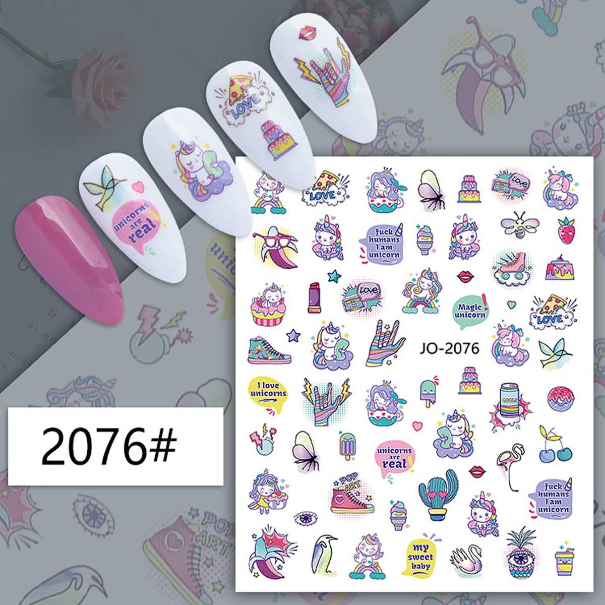 Adanil Magic Unicorn Sticker J0-2076 - ADANİL-STICKER-J0-2076