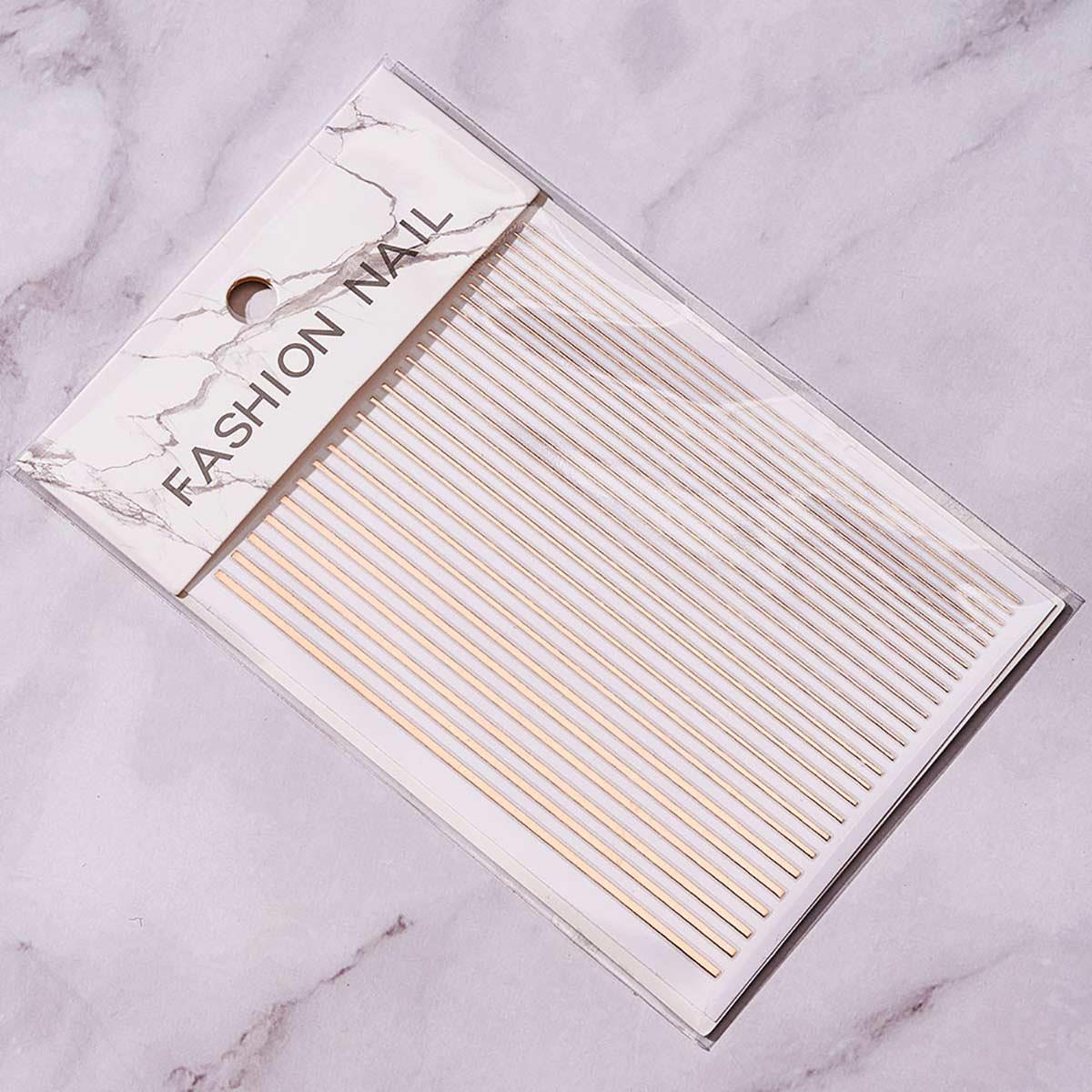 Adanil Nail Art Kendinden Yapışkanlı Şerit Sticker Bronz - ADANİL-ŞERİT-STİCKER-BRONZ
