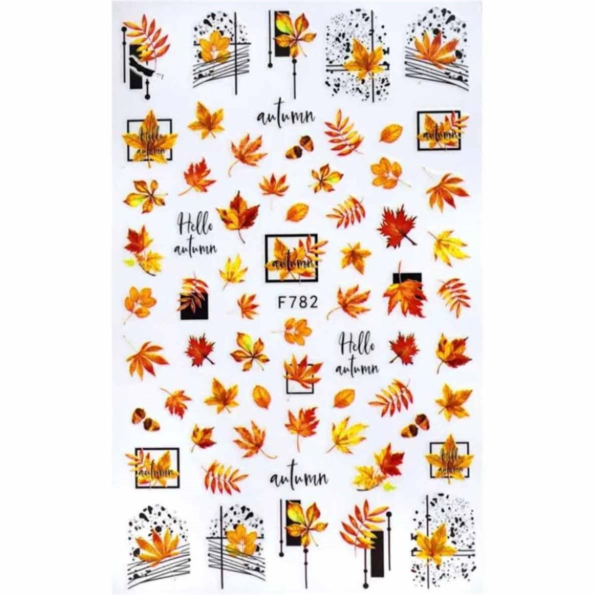 BORN PRETTY SONBAHAR TEMALI STICKER