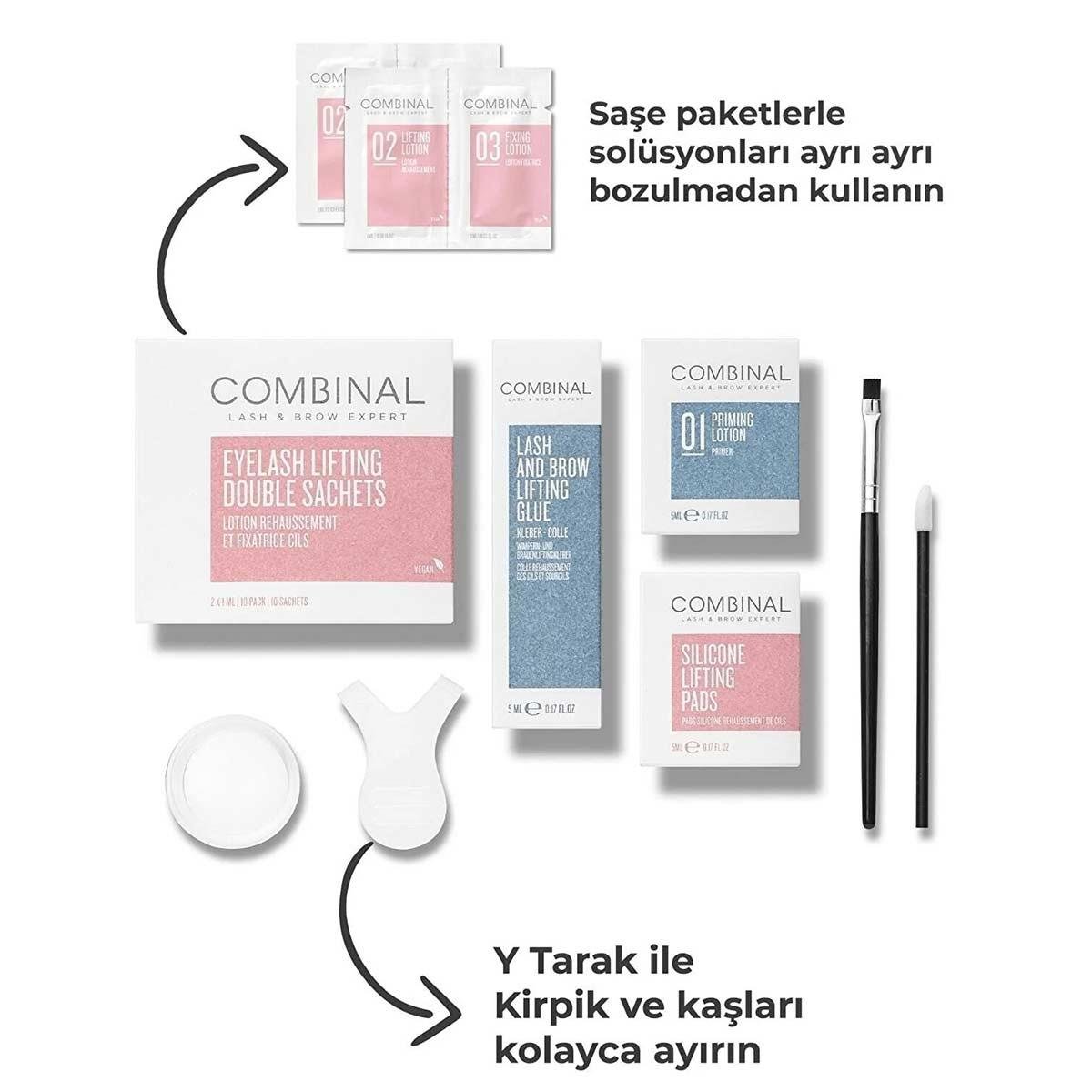 Combinal Kirpik Lifting Seti Orta Boy Set 50 Kullanımlık - COMBINAL-KİRPİK-LİFTİNG-SETİ-ORTA