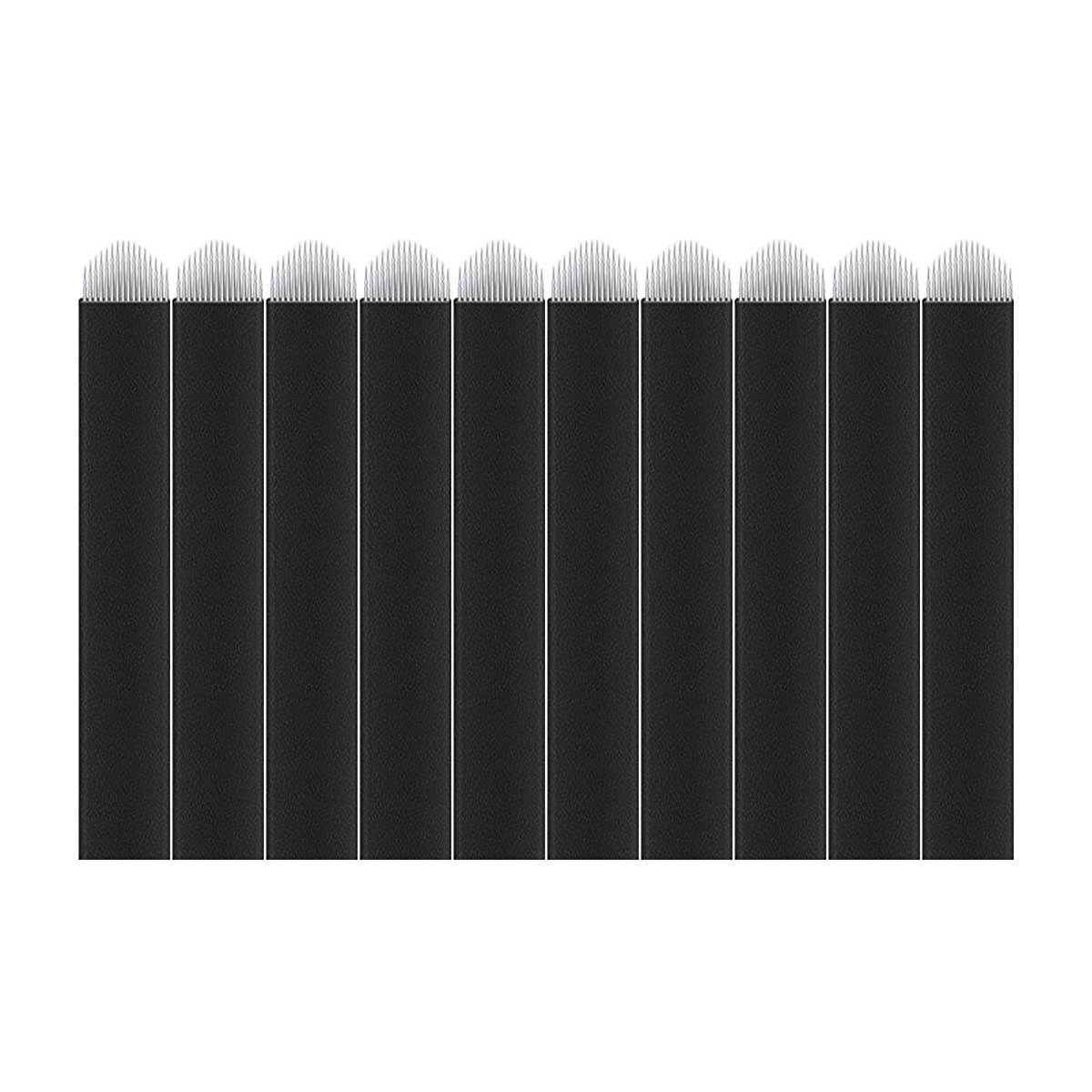 ELLEA NAIL Kalıcı Makyaj 16 Pin Microblading İğnesi 16U 10'lu Paket İğne