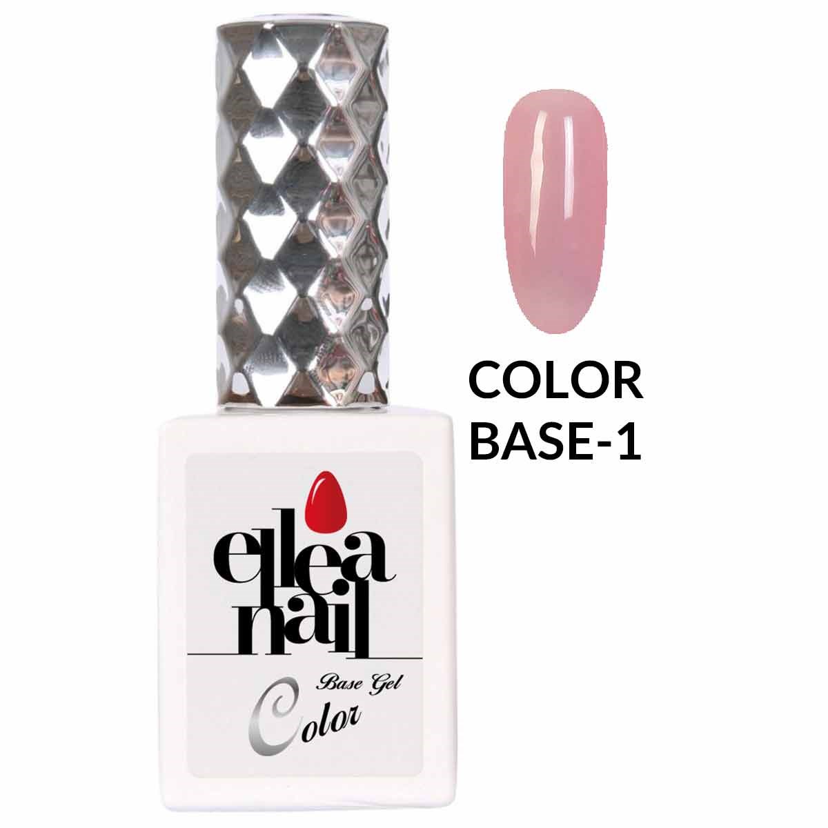ELLEA NAİL SALON BOY 15 ML UV LED COLOR BASE COAT 01 - ELLEA-NAİL-COLOR-BASE-01