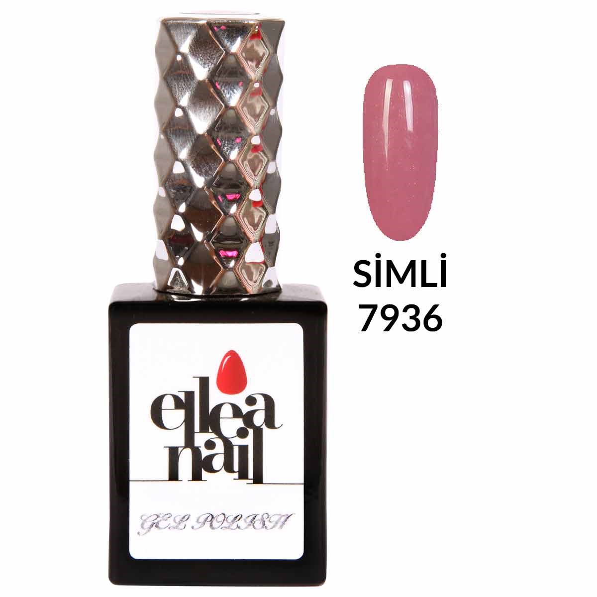 ELLEA NAİL SALON BOY 15 ML UV LED SİMLİ KALICI OJE 7936 - ELLEA-NAİL-SİMLİ-KALICI OJE-7936