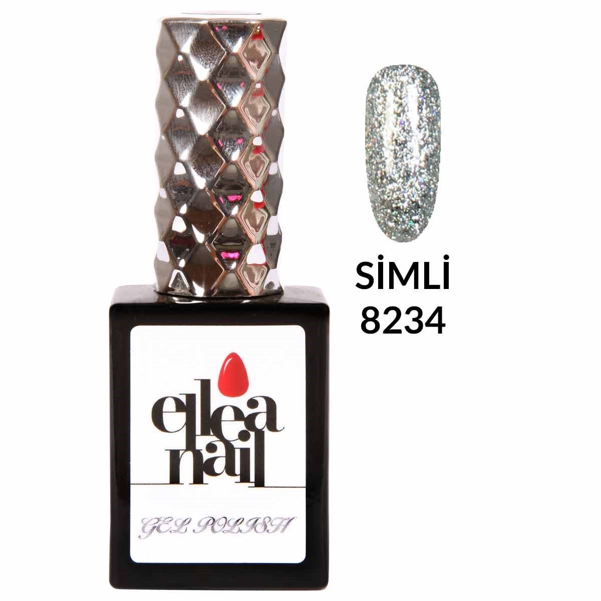 ELLEA NAİL SALON BOY 15 ML UV LED SİMLİ KALICI OJE 8234 - ELLEA-NAİL-SİMLİ-KALICI OJE-8234