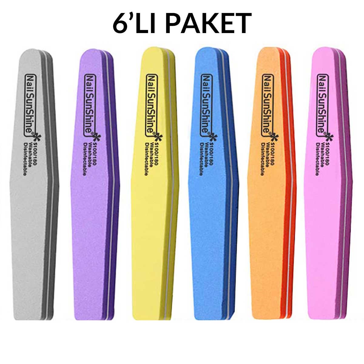 ELLEA NAIL SUNSHINE BUFFER TÖRPÜ 6 ADET